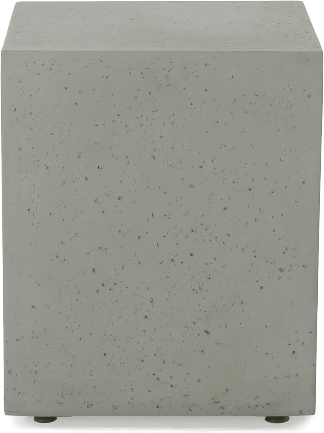 Propane Tank Cover Table for Fire Pits, 20 LB MGO Propane Tank Holder with Side Handles, Outdoor Tank Storage Side Table for Patio, Gas Griddle, Light Gray