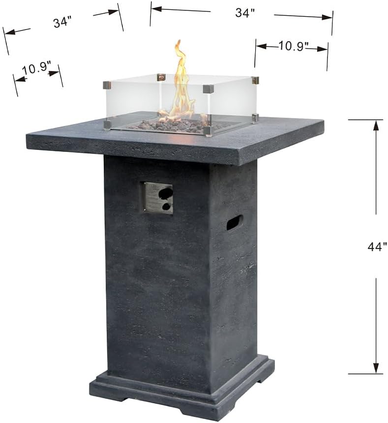 Montreal Concrete Fire Pit 34