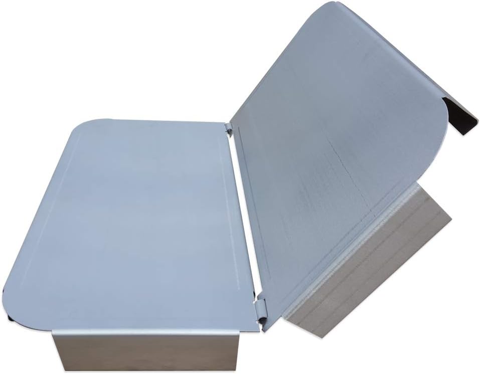 Deck Defender & Grass Guard PAD - Fire Pit Base & Heat Shield - Metal Fireproof Pad for Under Fire Pit - Heat Resistant Protector for Outdoor Deck, Grass, Patio - Protect Surfaces from Heat Damage