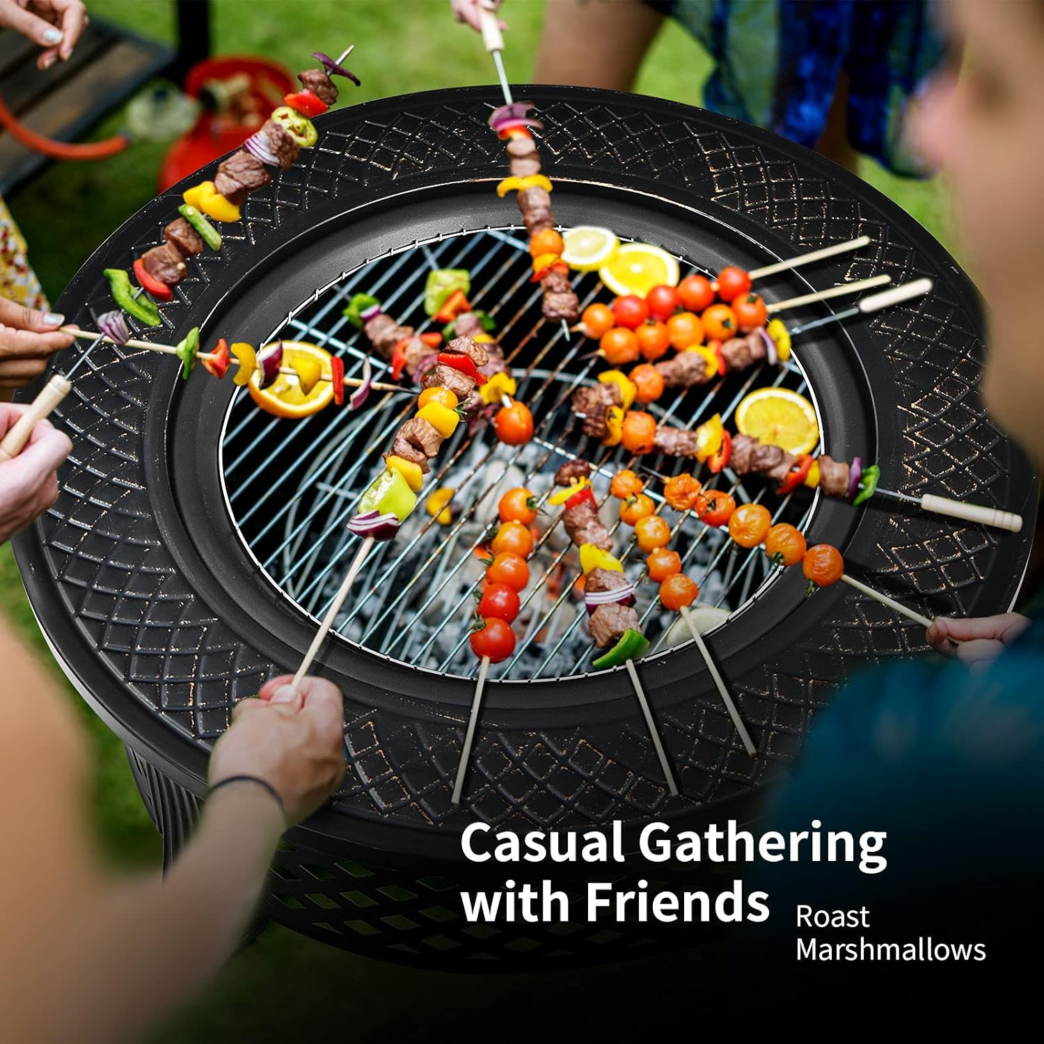 Giantex 3 in 1 Fire Pit, 32