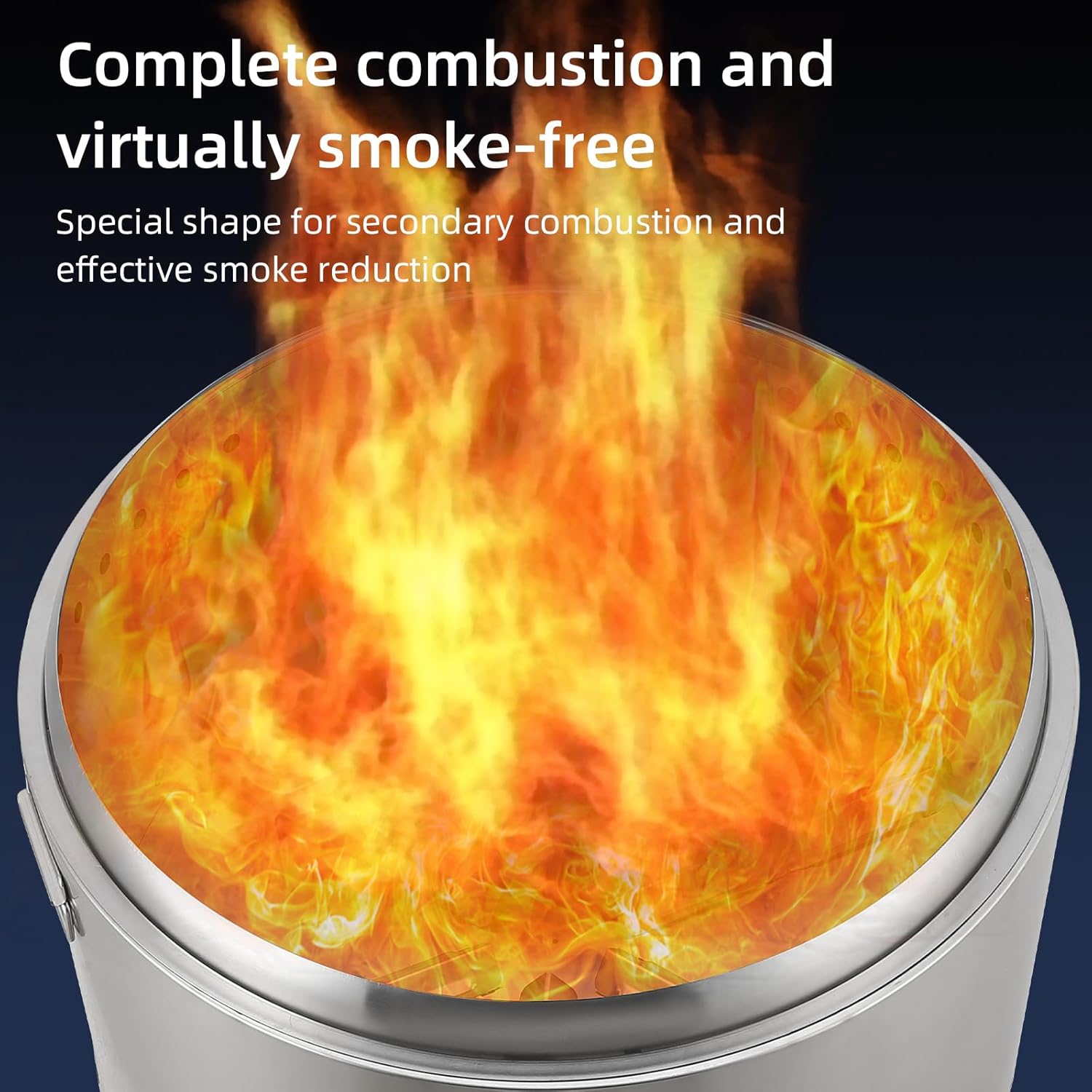 Low Smoke Outdoor Fire Pit, 27