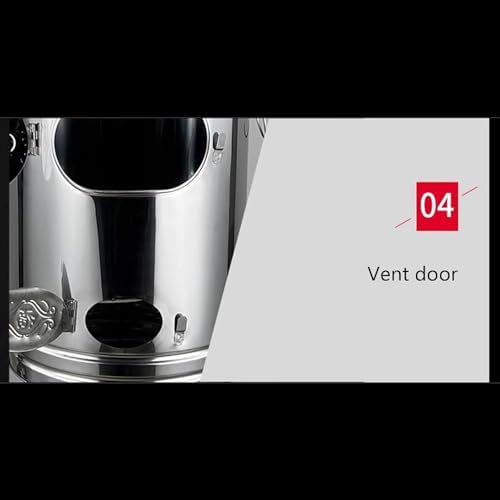 Portable Burn Barrel Incinerator, Small Fire Pit for Yard Waste, Leaves & Paper, Includes Fire Hook & Support - Ideal Outdoor Garbage Burner