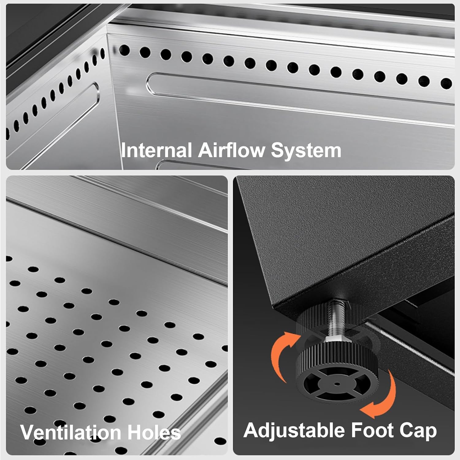 Smokeless Fire Pit, Portable Outdoor Firepits 35 inch, Carry Handle for Backyard Patio Camping Bonfire, Stainless Steel,Cyberpit One, Ideal for 6+ People, Sliver