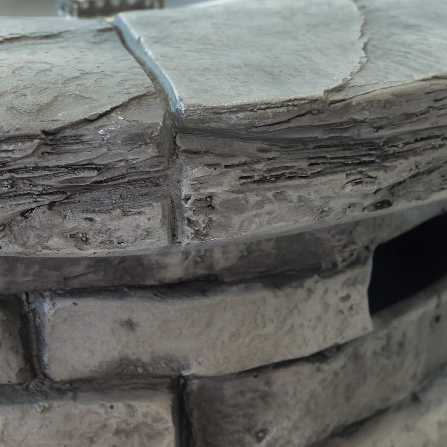 Christopher Knight Home Angeles Outdoor Circular Fire Pit - 40,000 BTU, Grey