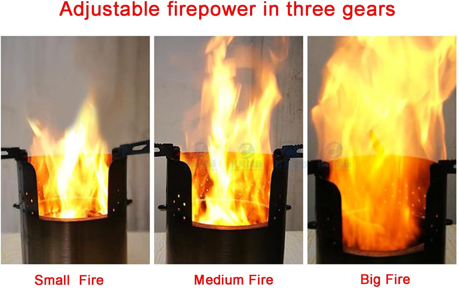 Stove Bonfire Fire Pit - Smokeless Stainless Steel Outdoor Firepit | Portable Backyard Natural Wood Burning Firebowl | No Gas or Propane Required,C