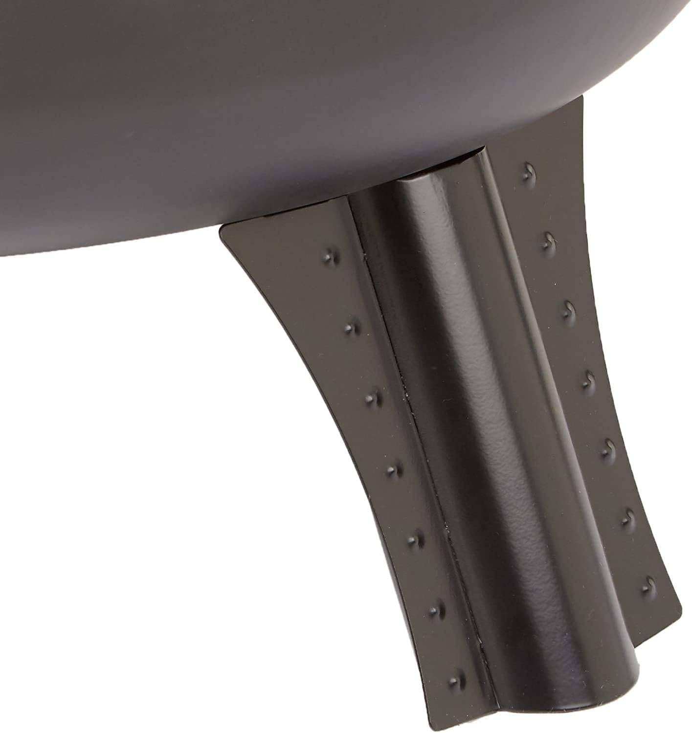 Wood Burning Steel Grill Firepit Bowl,with Handle Easy to Move,Outdoor Heater in Winter