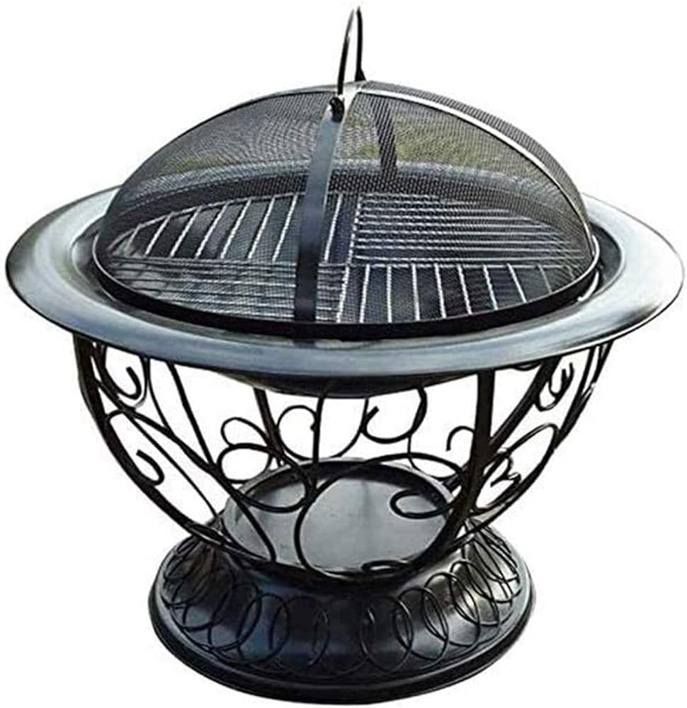 Fire Pits Outdoor Wood Burning Deep Bonfire Wood Burning Patio & Backyard Firepit