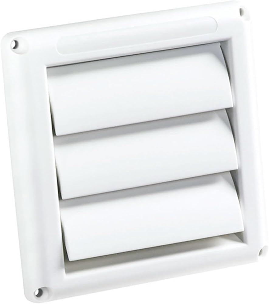 JSEIAJB Air Vent Grille Ventilation Cover Plastic Wall Grilles Duct Heating Cooling Vents With 3 Flaps Outlet