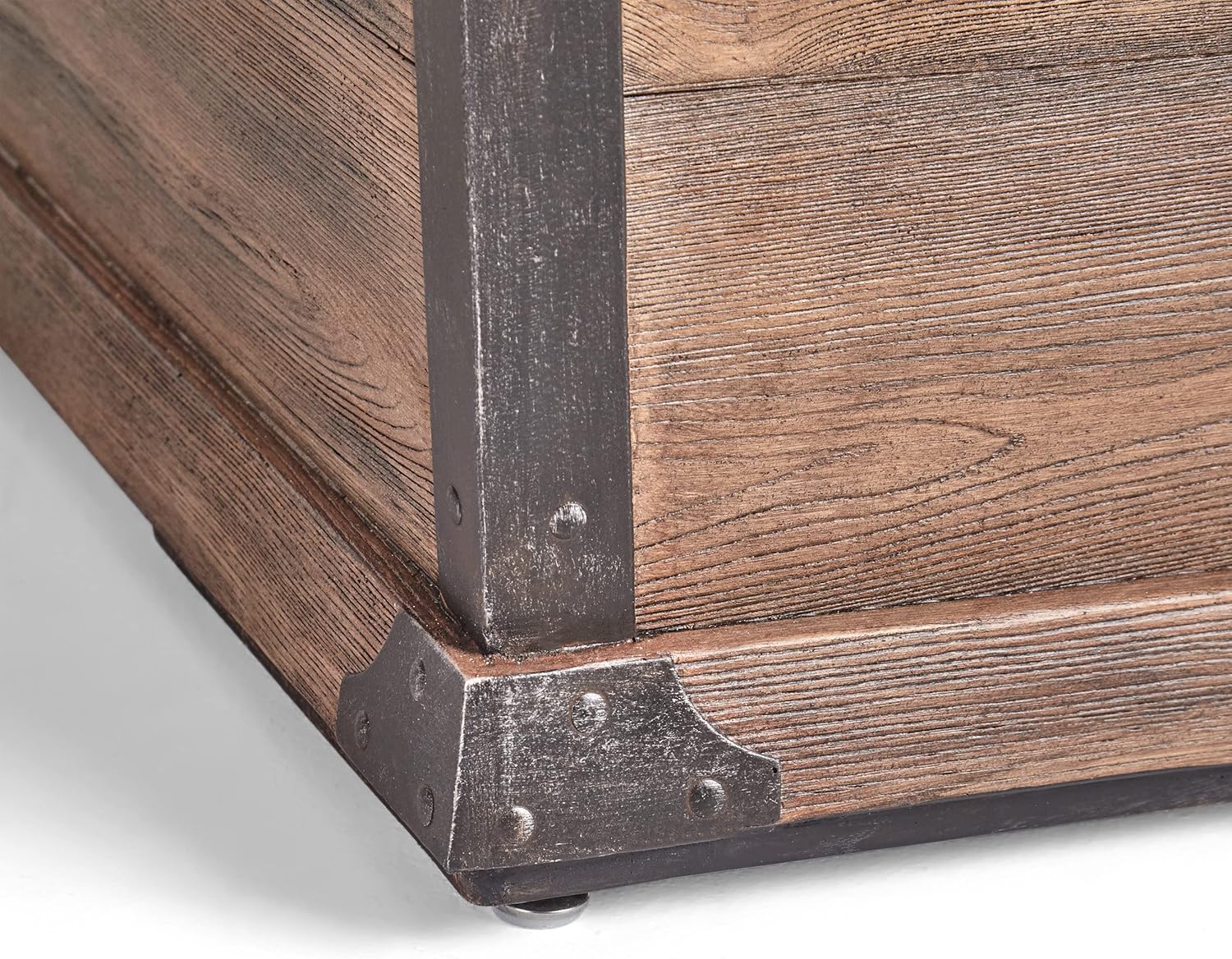 Christopher Knight Home Delany Outdoor 50,000 BTU Rectangular Fire Pit (No Tank Holder) - Lightweight Concrete - Brown