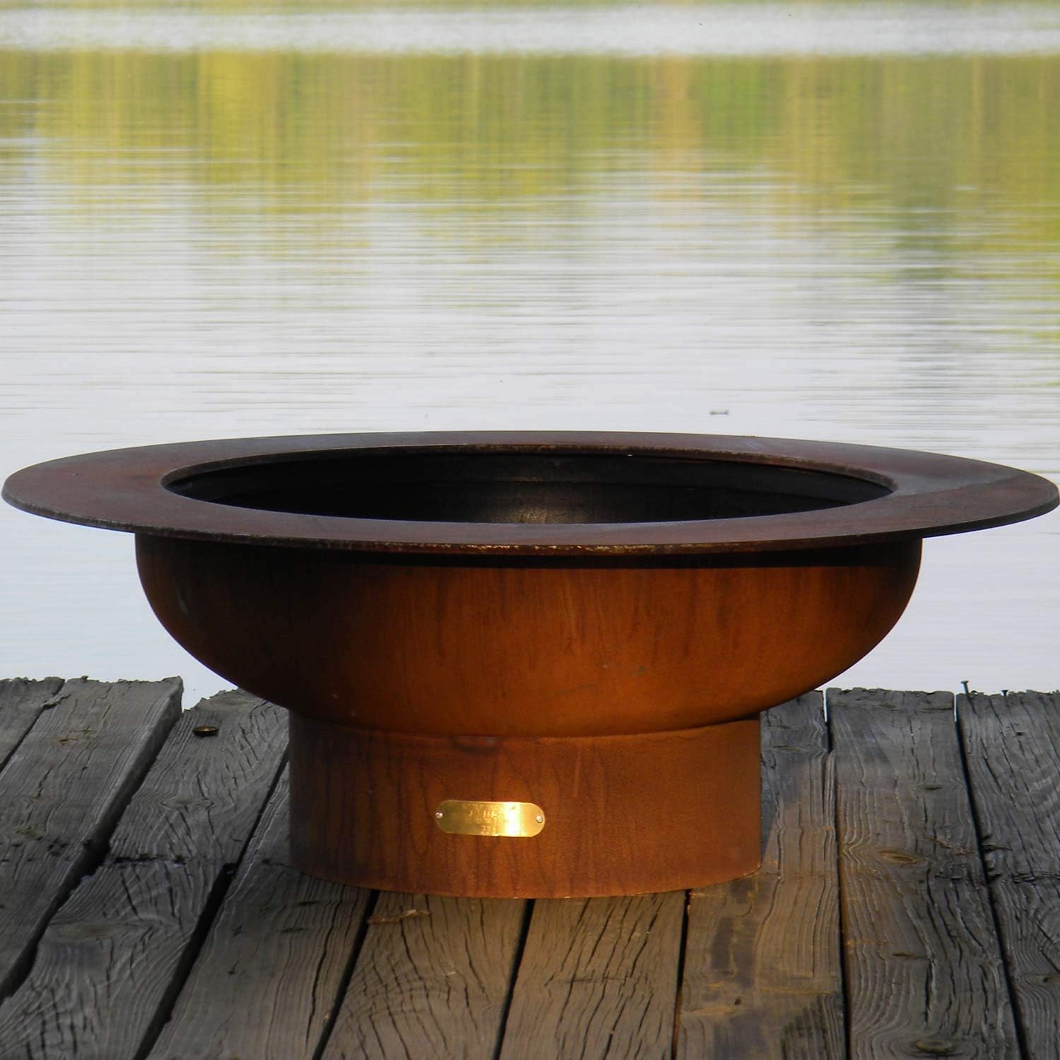Fire Pit Art Saturn Wood Fire Pit (Saturn)