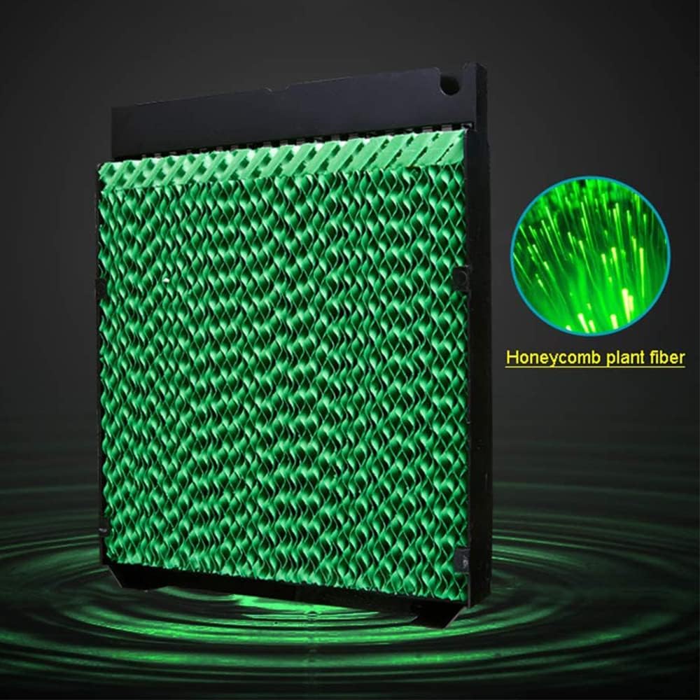 Heating Cooling Air Conditioning Fan, Portable Remote Control, Ice Pack, Humidification, 3 Speeds, 7.5 Hours Timer, for Room Home Office