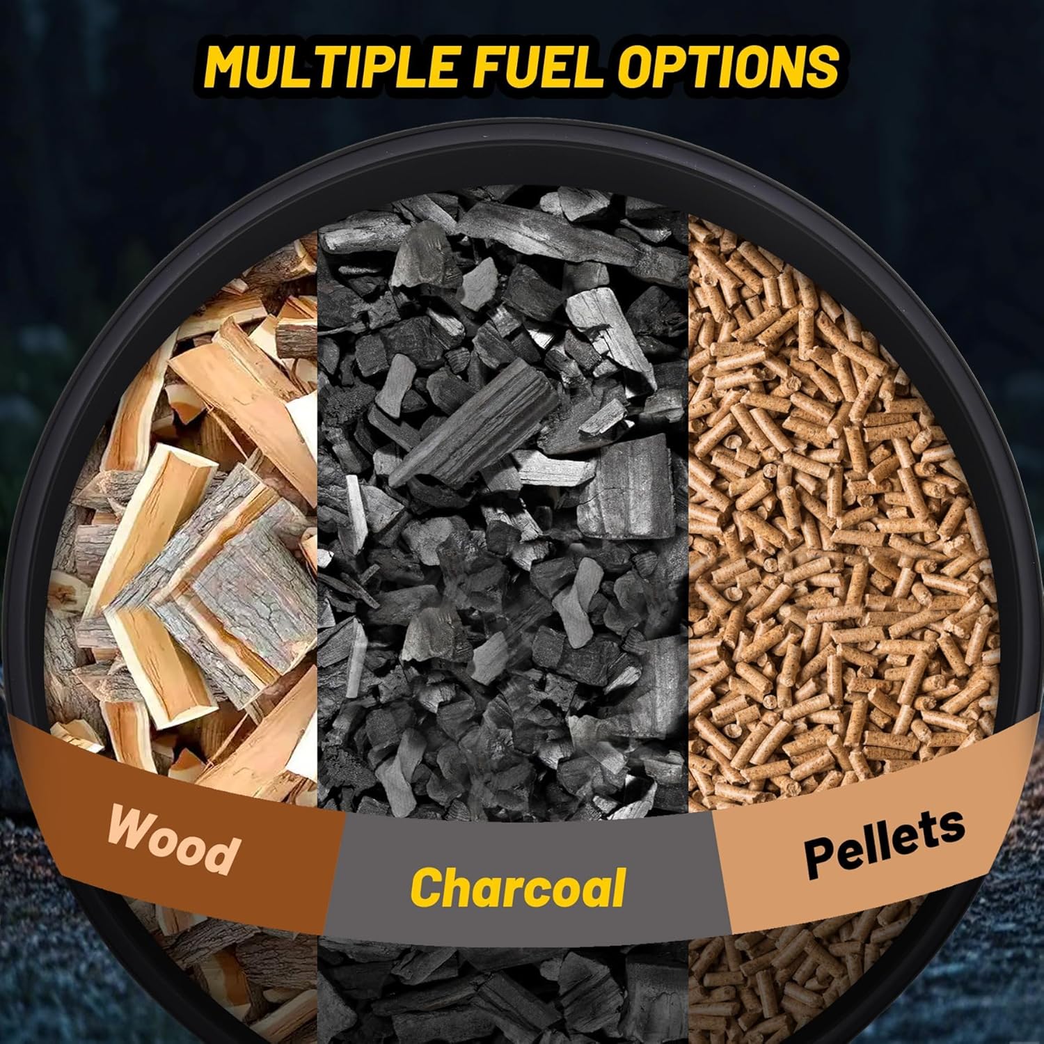 26 Inch Outdoor Fire Pit with Grill&Fire Cover,Smokeless Outdoor Fireplace with Carrying Bag and Fire Poker, Wood Burning Fire Pits for BBQ, Bonfire, Camping, Backyard, Patio, Picnic