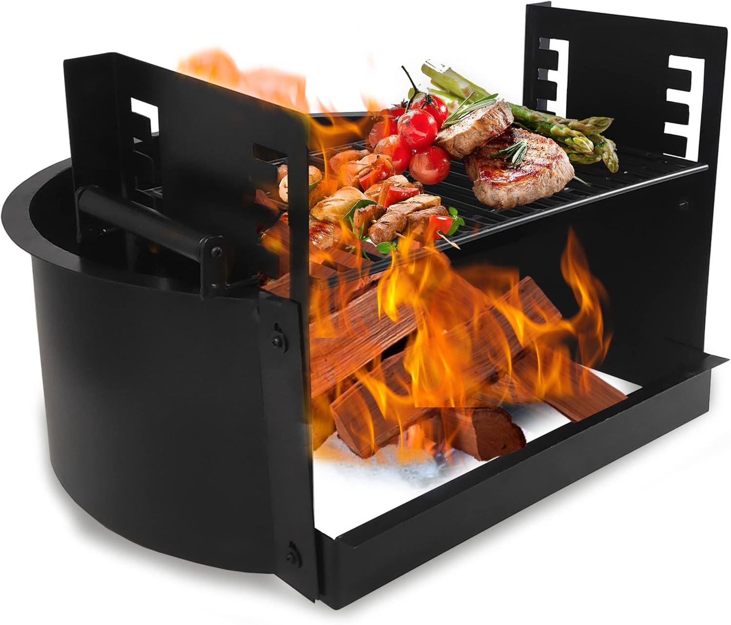 Wood Burning Fire Pits for Outside - Alloy Steel 31