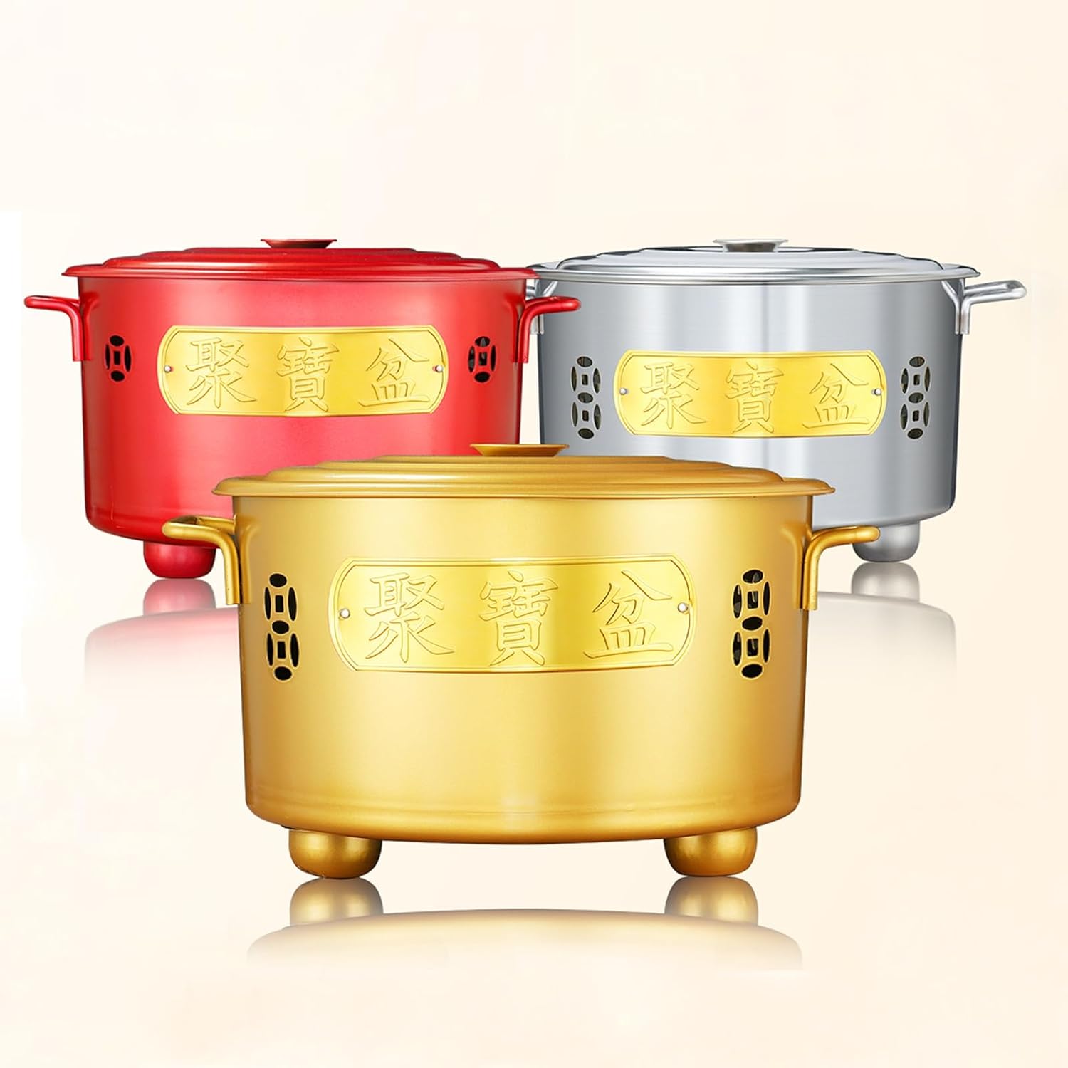 Burn Barrels for Outside, Incinerator, Table Top Firepit, Wood Burning Fire Pit, Metal Burn Cage for Paper, Leaf, Yard Debris(Silver,40cm/16in)