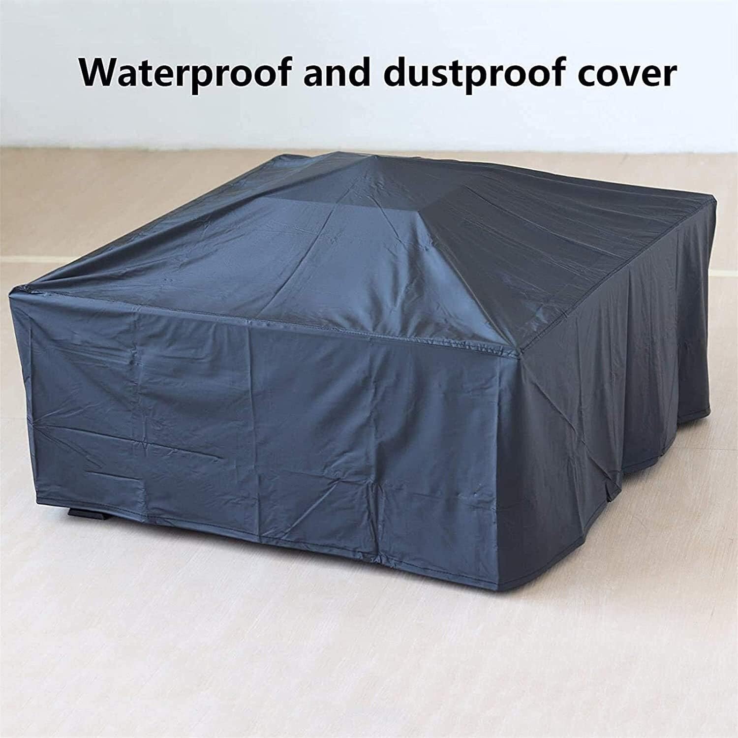 Fire Pits Outdoor Wood Burning Outdoor Fire Pits Outdoor Square Metal Firepit Backyard Patio Garden Stove Wood Burning BBQ Fire Pit with Rain Cover with Cover BBQ Cooking for Outside Camping Backyar