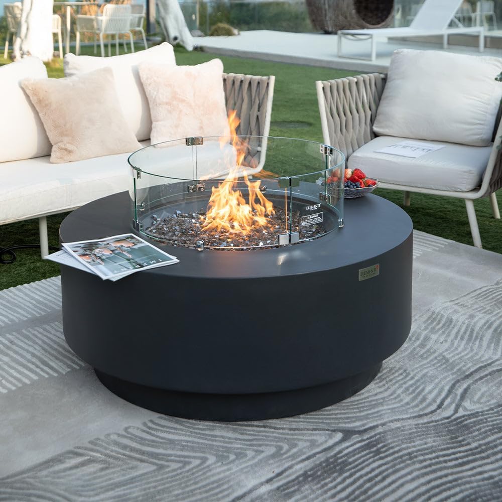 Nimes Concrete Fire Pit 40.9