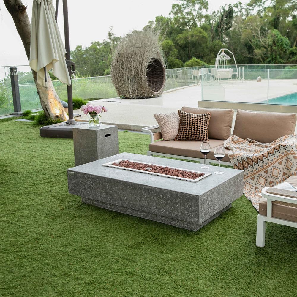 Elementi Hampton Concrete Fire Pit 56