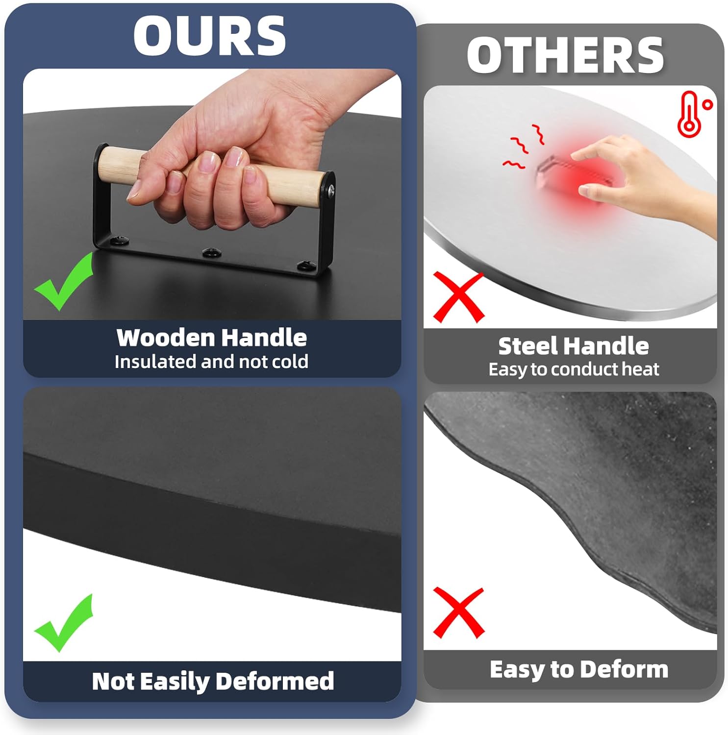 1MORE Fire Pit Lid Round 34