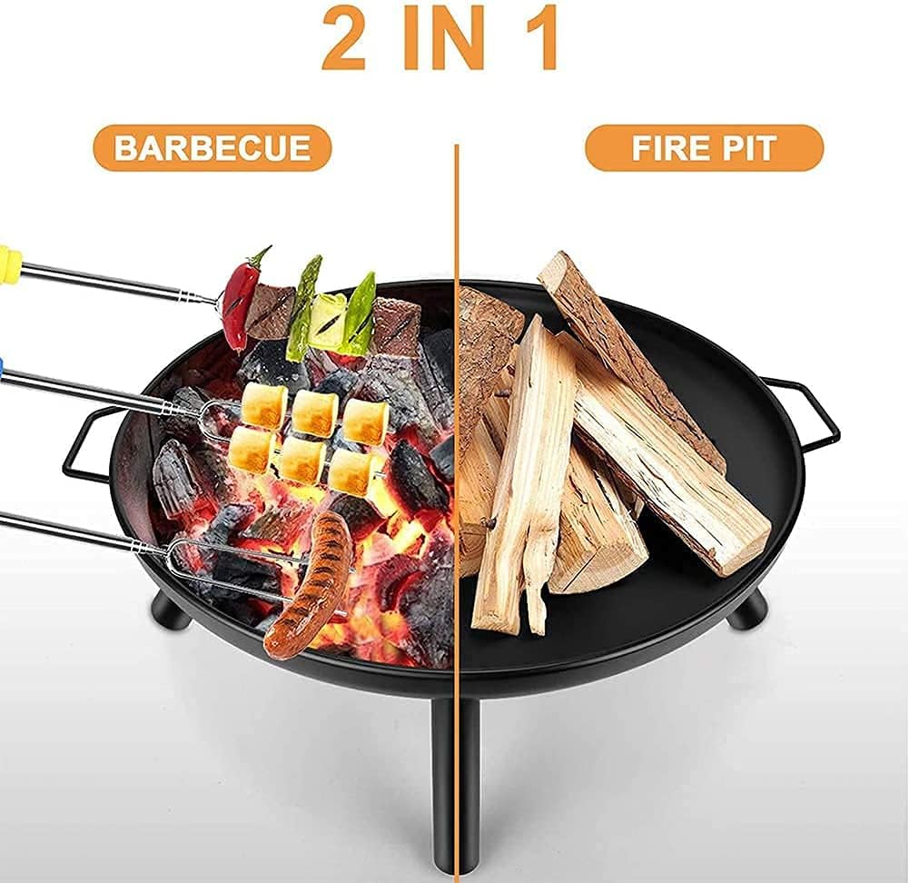 Reusable Campfire Pit Portable Outdoor Garden Easy Lighting Fire Pits Travel Camping Tank Heating Fire Box for Home Use