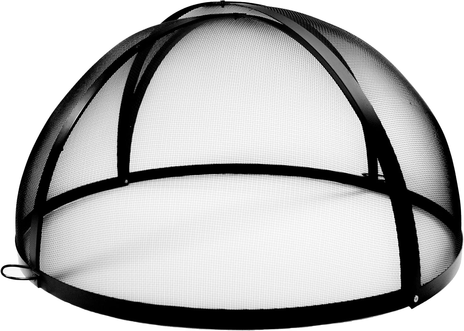 Hampton's Buzaar 40 Inch Fire Pit Easy Access Spark Screen