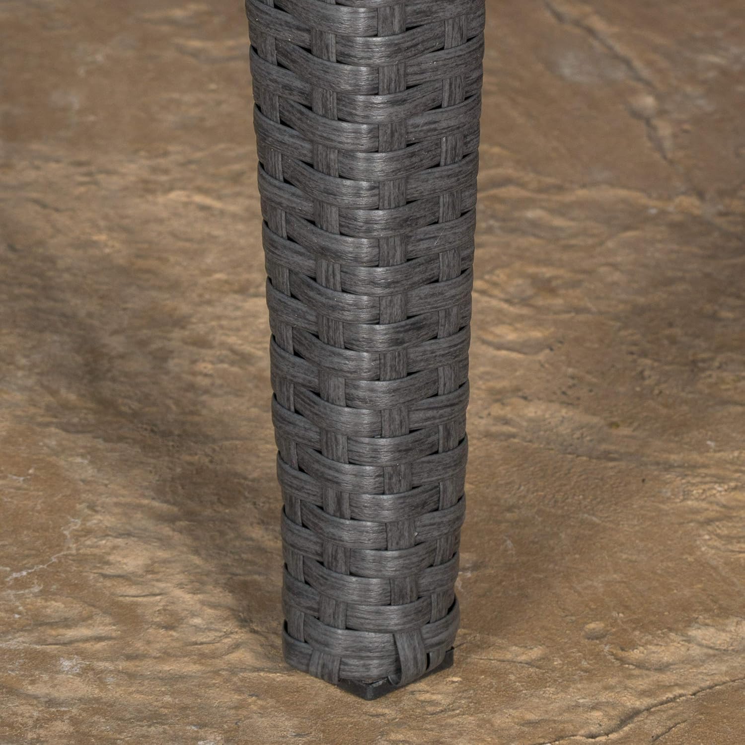 Great Deal Furniture Outdoor Wicker Furnitures Patio Chat Set (Piece of 5)