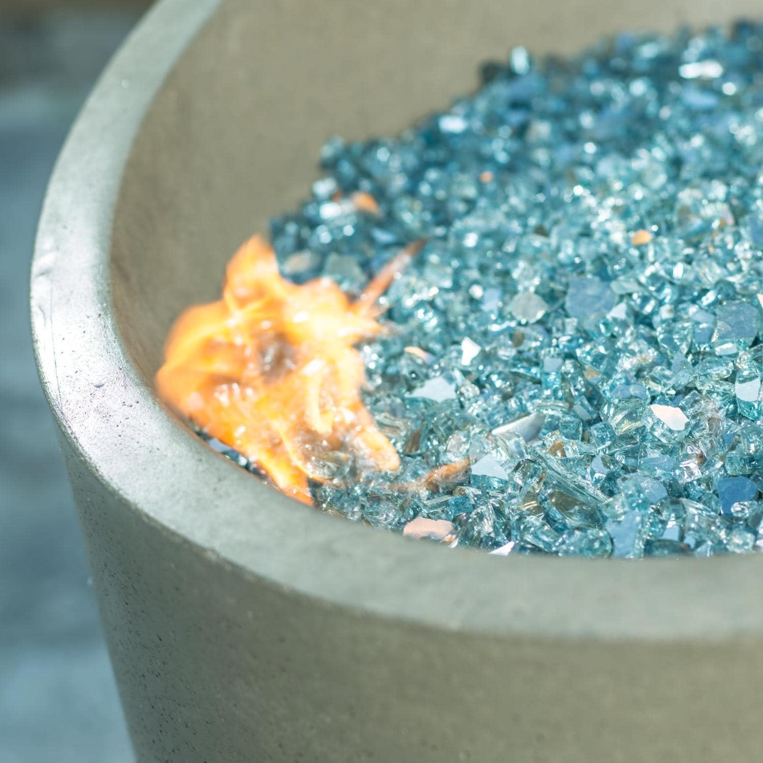 American Fyre Designs Eclipse 23-Inch Propane Gas Fire Urn - Smoke - 520-SM-11-M2PC