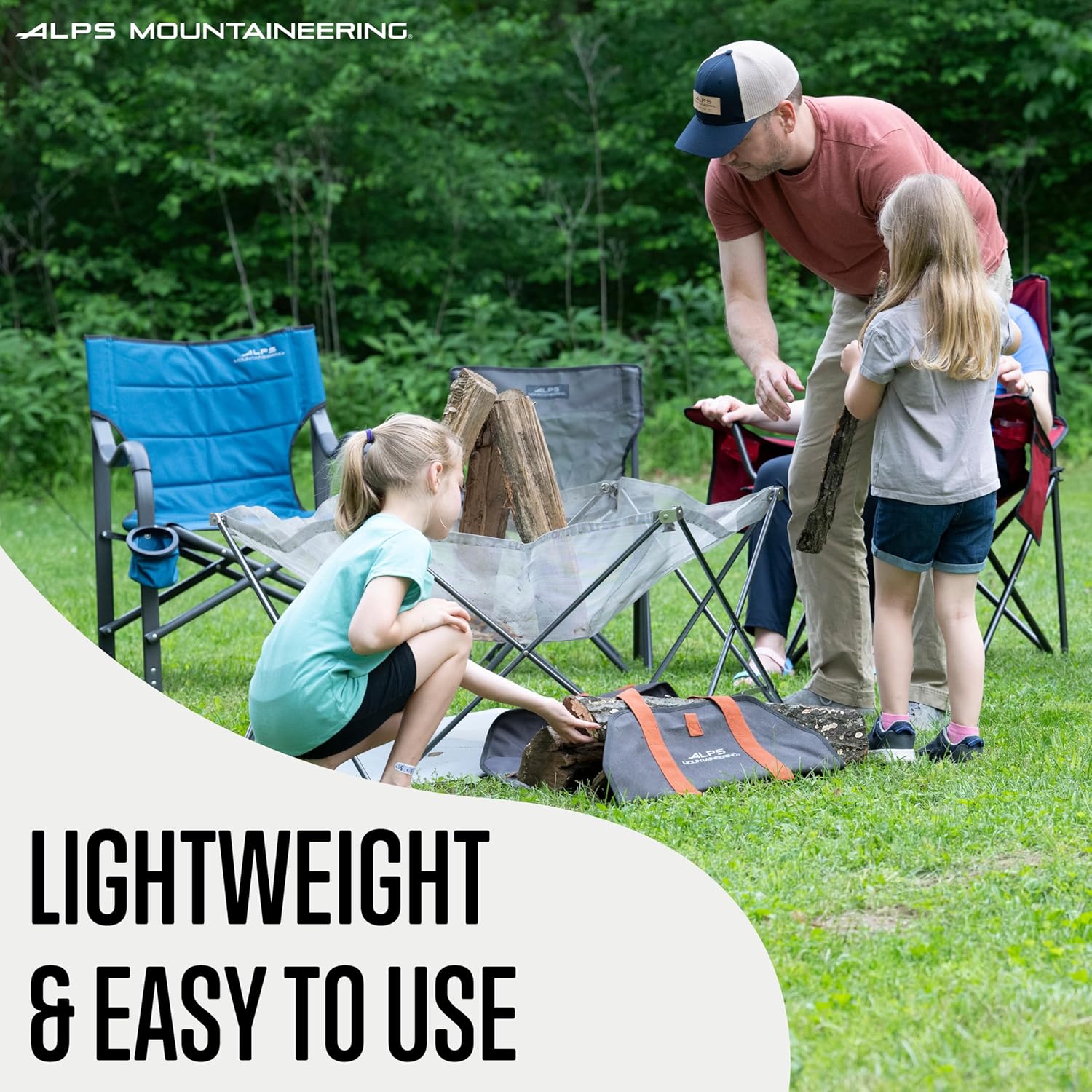 ALPS Mountaineering Gaze Fire Pit – Portable Stainless Steel Mesh Outdoor Fire Pit with Ground Heat Shield & Carry Bag for Camping, Backyard, Travel, Tailgating & Overlanding