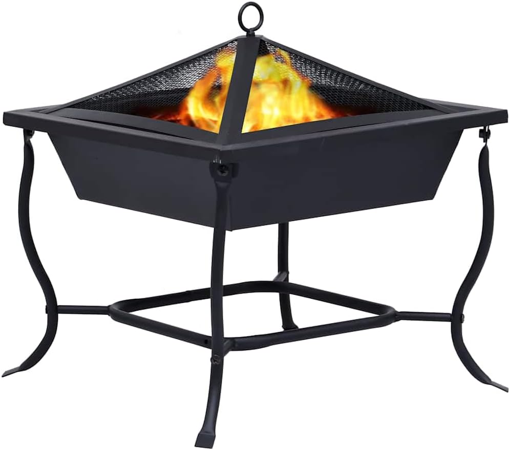 Fire Pit Black 16.5