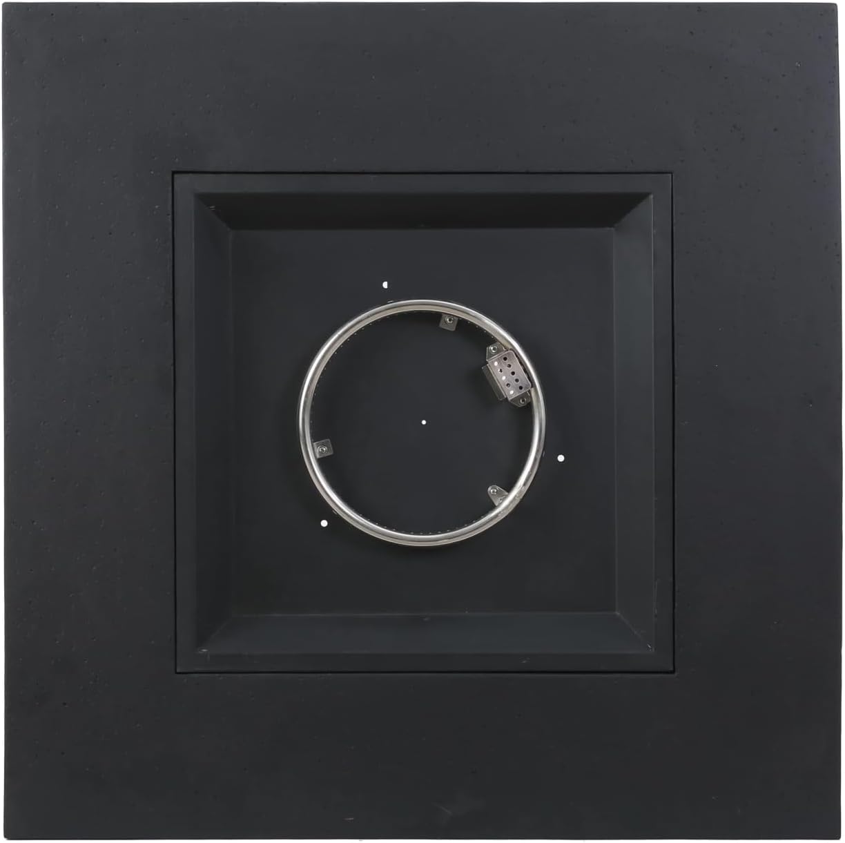 Outdoor 50000 Btu Propane Fire Pit, Dark Grey, with Tank Holder Magnesium Oxide 50,000 Btu Outdoor & Party Use Modern Design