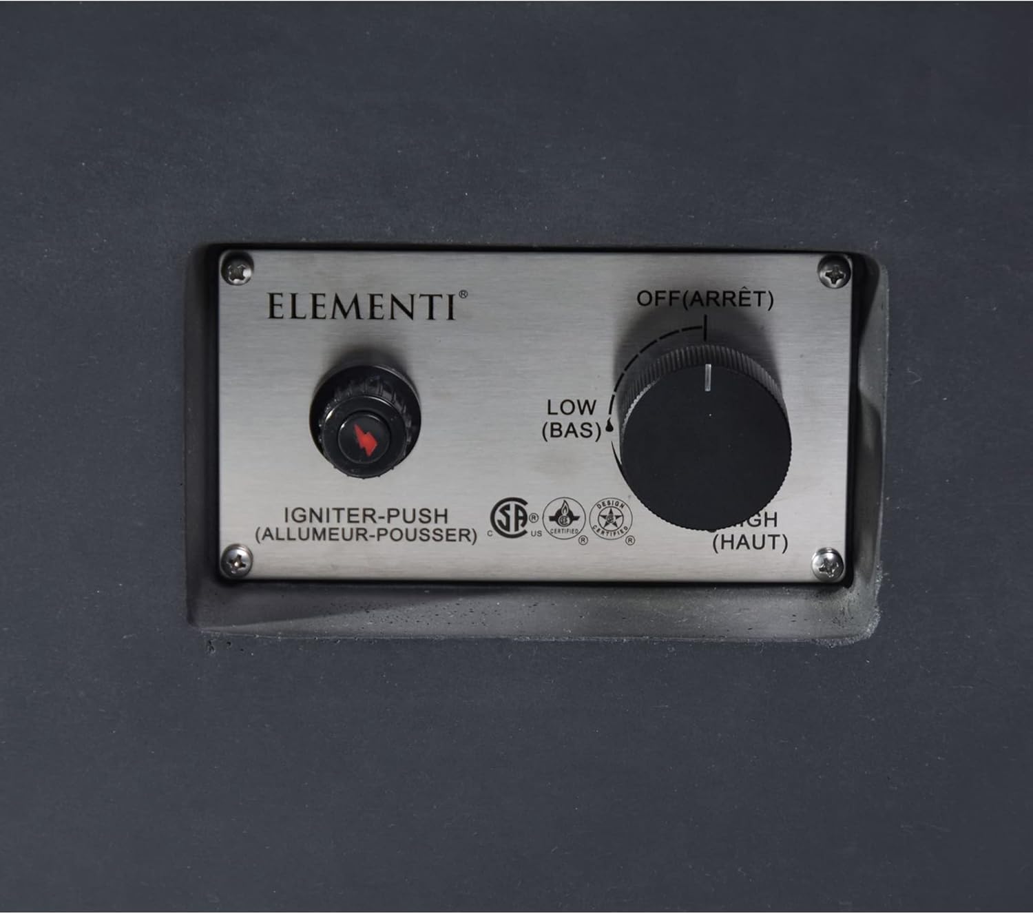 Granville Concrete Fire Pit 60