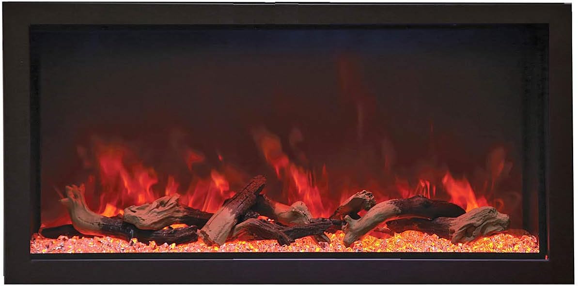 Remii Extra Tall Indoor/Outdoor Built-in Electric Fireplace - 45