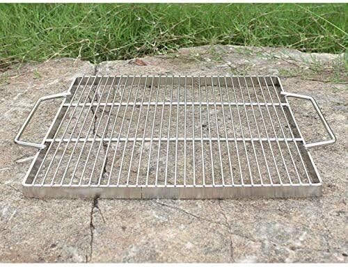 Fire Pits Outdoor Wood Burning Outdoor Fire Pit, Portable Fire Pit,Integrated Design, High Temperature Resistant Stainless Steel, Multi-Purpose with Cover BBQ Cooking for Outside Camping