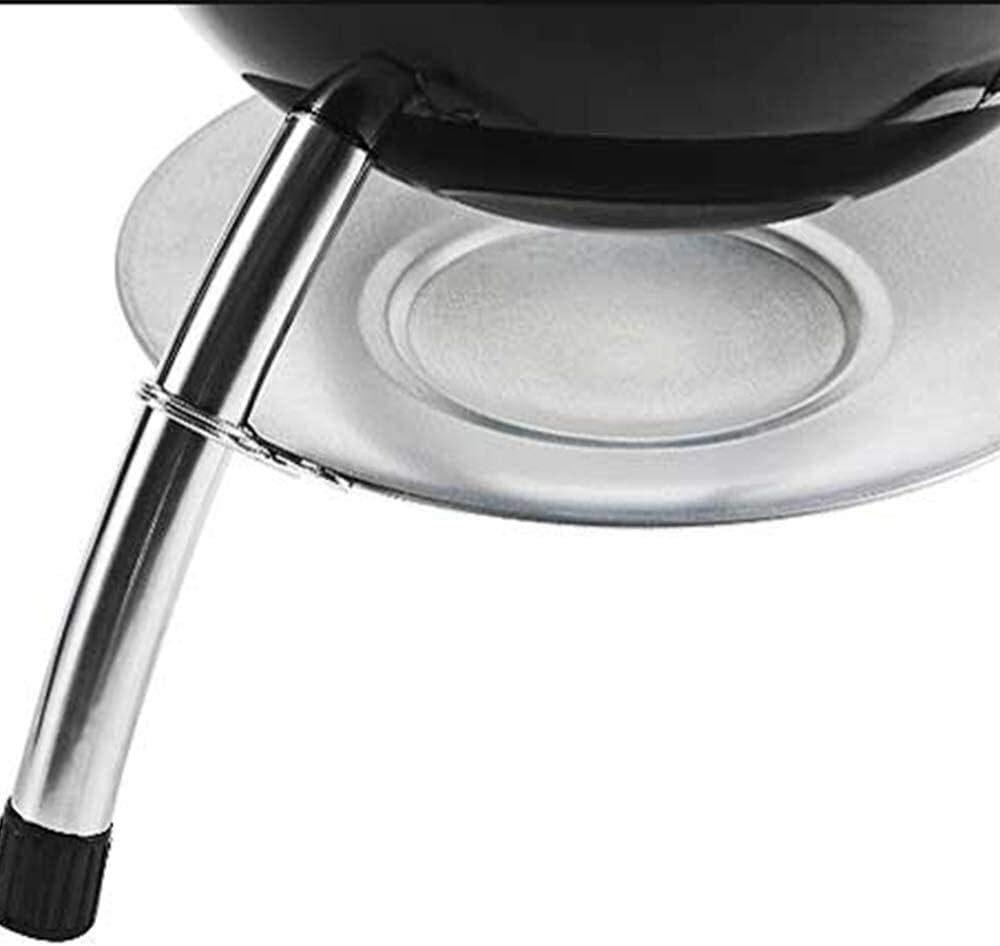 Fire Pits Outdoor Wood Burning Fire Pits 14in Steel Outdoor Grill Fire Pit Bowl w/Screen Cover, Log Grate, Poker