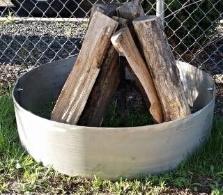 Stainless Steel Fire Pit Ring Liner Metal Insert 45