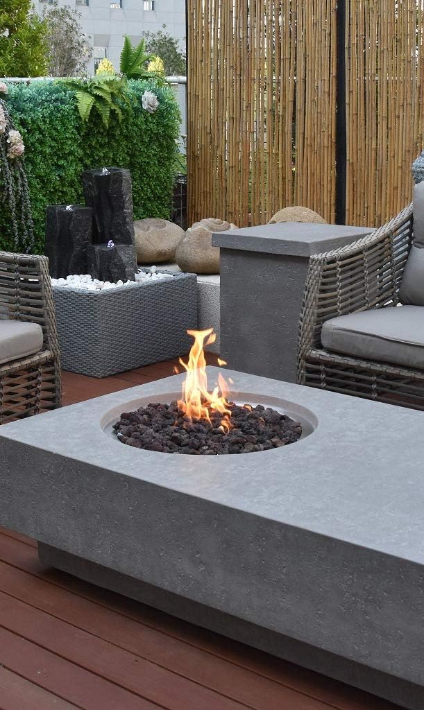 Metropolis Concrete Fire Pit 56