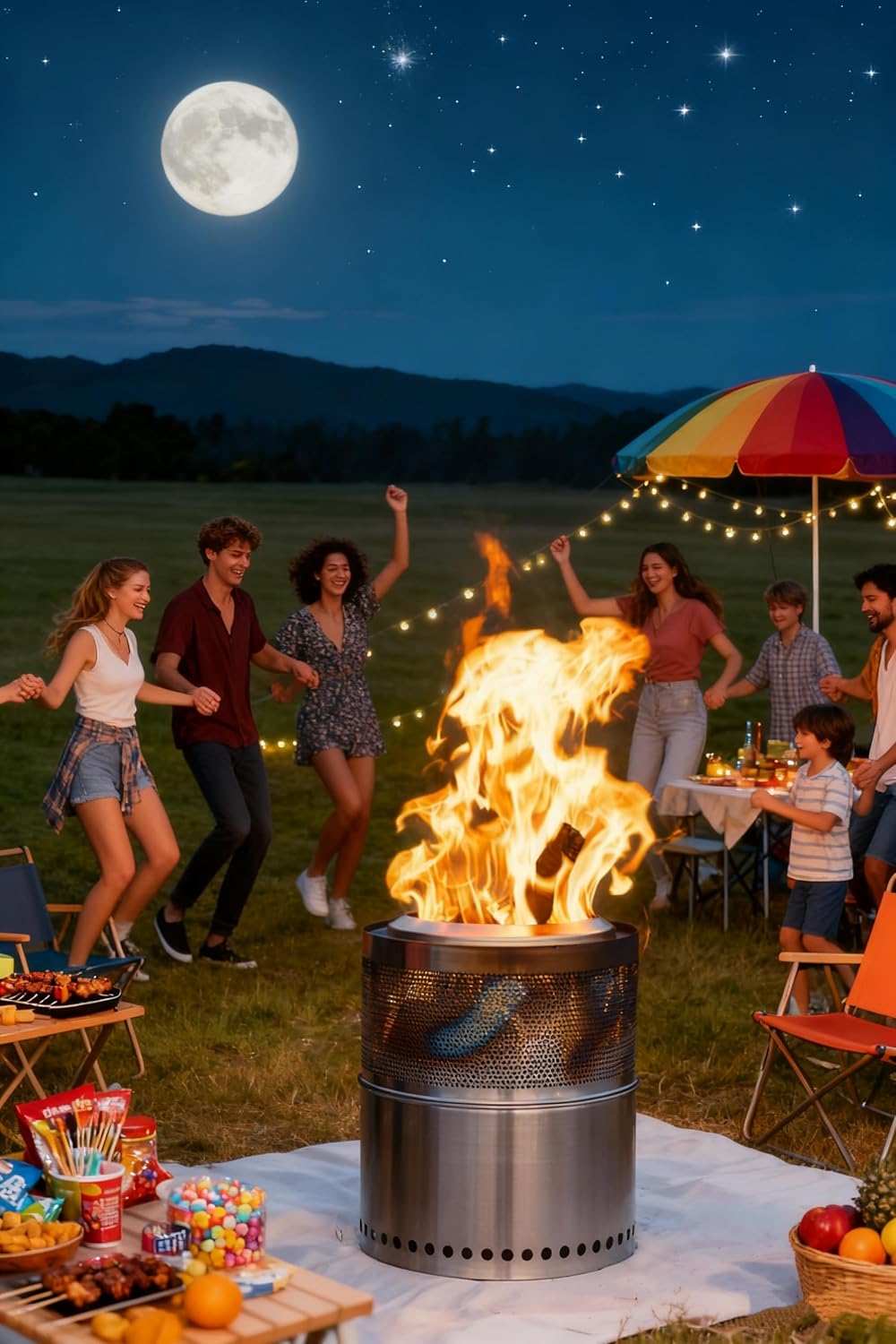 Smokeless Fire Pit, 10