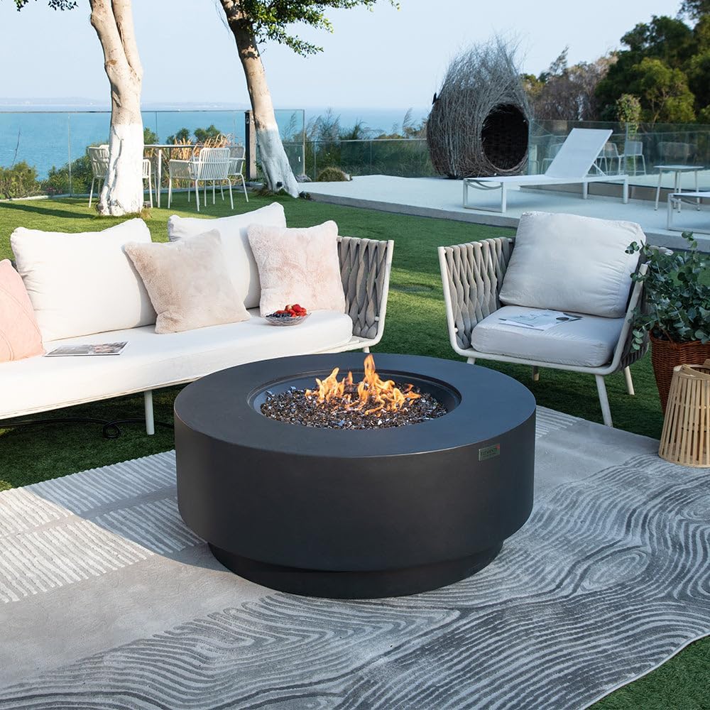 Nimes Concrete Fire Pit 40.9