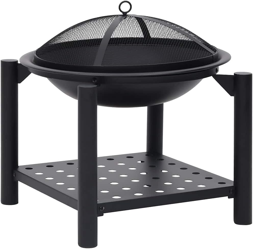 CHARMMA Fire Pit with Poker 21.3
