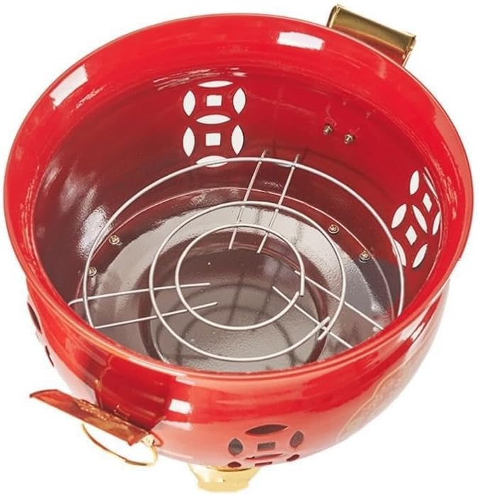 Fire Pit, Metal Burn Barrel, Incinerator, for Collecting Ashes, Money, Waste Paper, Garden Leaves(Small)