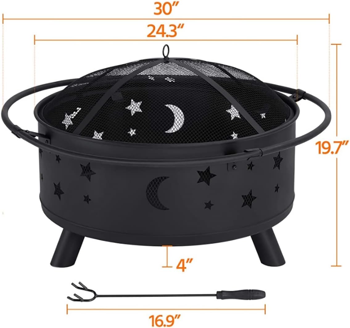 Outdoor Fire Pits,Camping Stove,Bonfire Evening fire Basin Outdoor fire Stove Barbecue Stove fire Basin Heating Courtyard fire Stove fire Basin Bonfire Stove