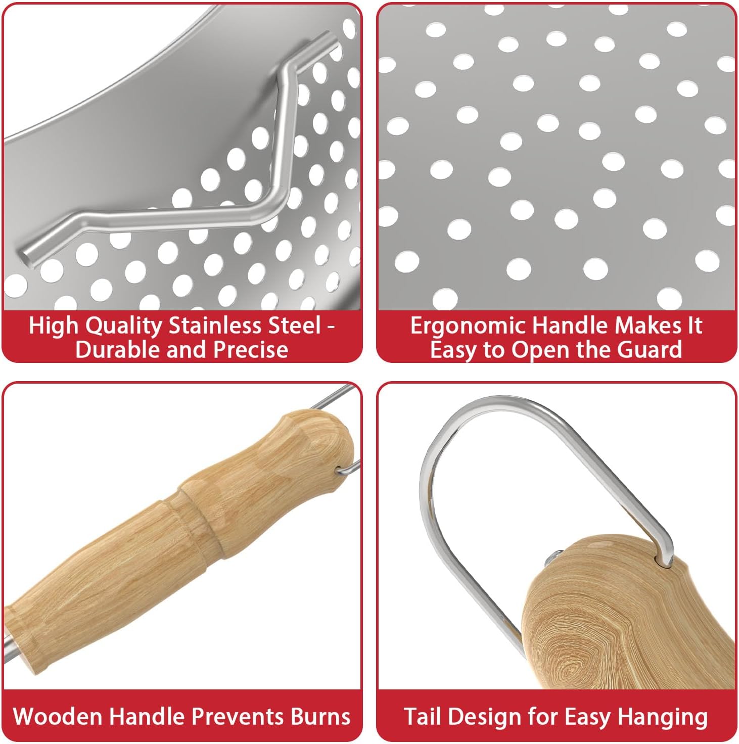 Spark Shield for Solo Stove Yukon - Stainless Steel Fire Pit Spark Protector Screen for Outdoor Backyard Party Fire Pits, Shield for Solo Stove Yukon with Two Guild Sticks