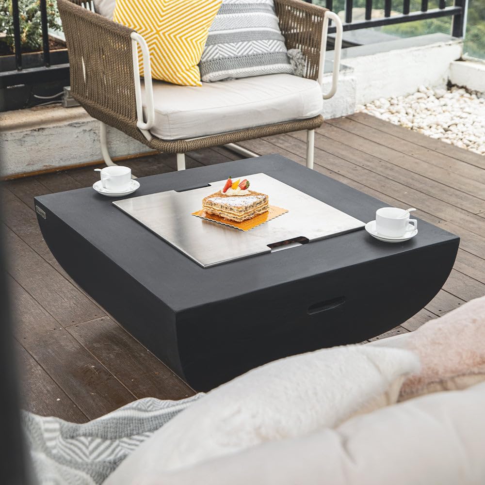 Aurora Concrete Fire Pit 34