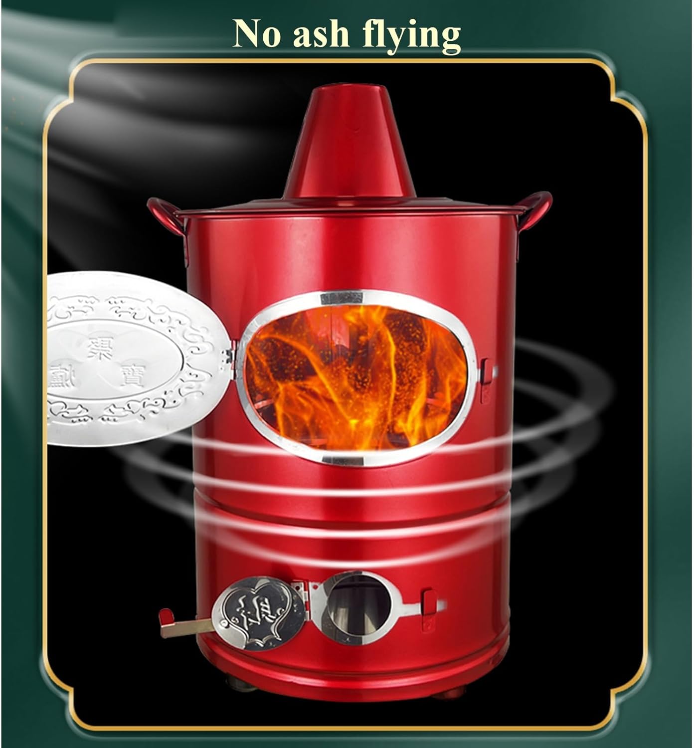 Burn Barrel, Fire Pit, Burn Cage,Trash Burning Containers Stainless Steel Garden Incinerator Outdoor Bin Burn Barrel For Paper Leaf Trash Wood Backyard Bonfire Burn Cage For Courtyard Indoor Outdoor(R