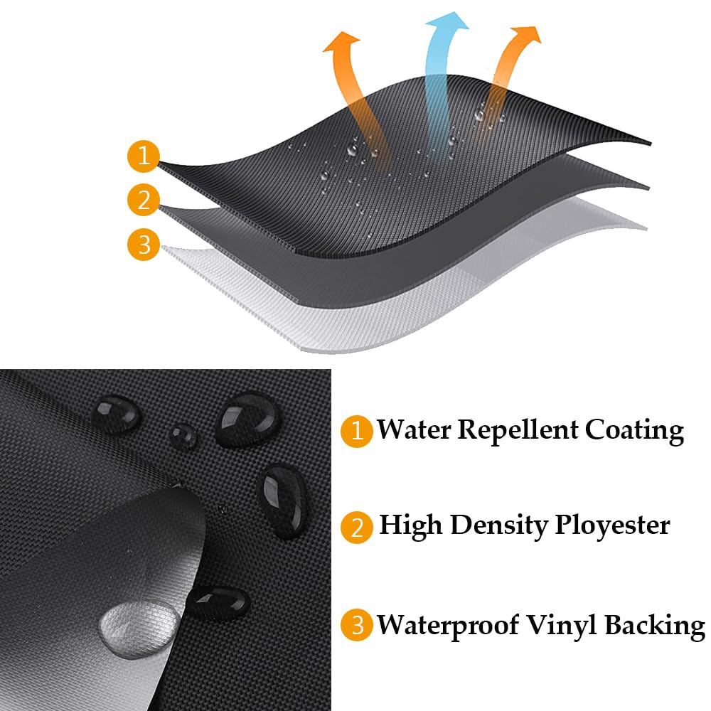 Burn Cage Cover for XXL Large Cage Incinerator Fire Pit Waterproof Heavy Duty Tall Square Burn Barrels Cover