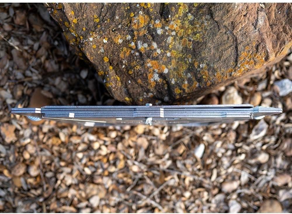 ASF All Seasons Feeders - EZ Pack Portable Firepit with Grill - Heavy Duty Travel BBQ Pit