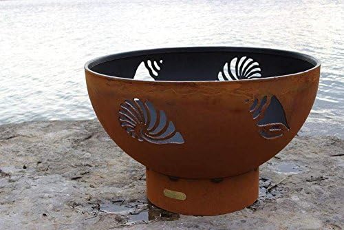 Fire Pit Art Beachcomber Wood Fire Pit (Beachcomber)