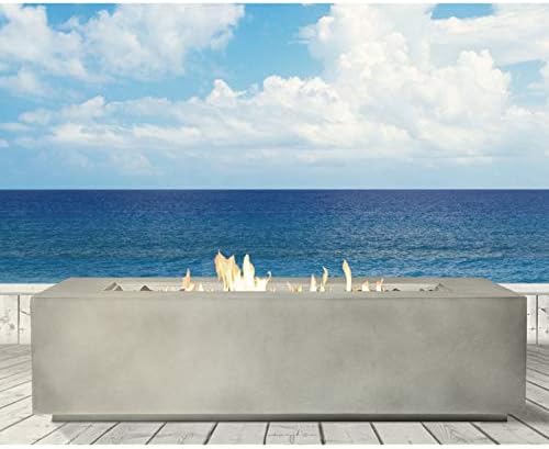 Concrete Propane Outdoor Fire Pit Table