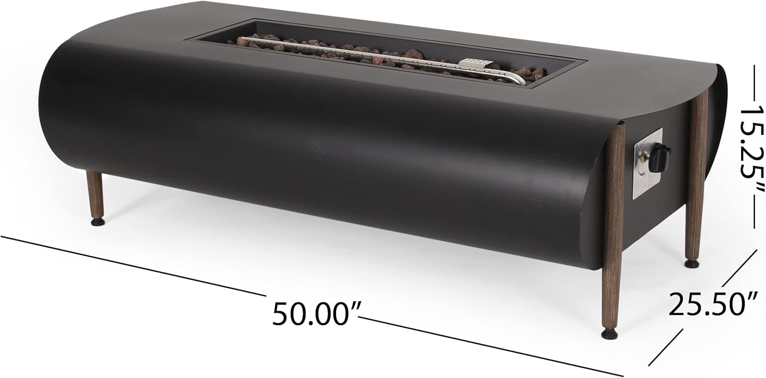 Rectangle FIRE Pit 50,000BTU