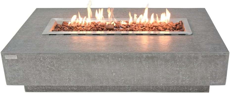 Elementi Hampton Concrete Fire Pit 56