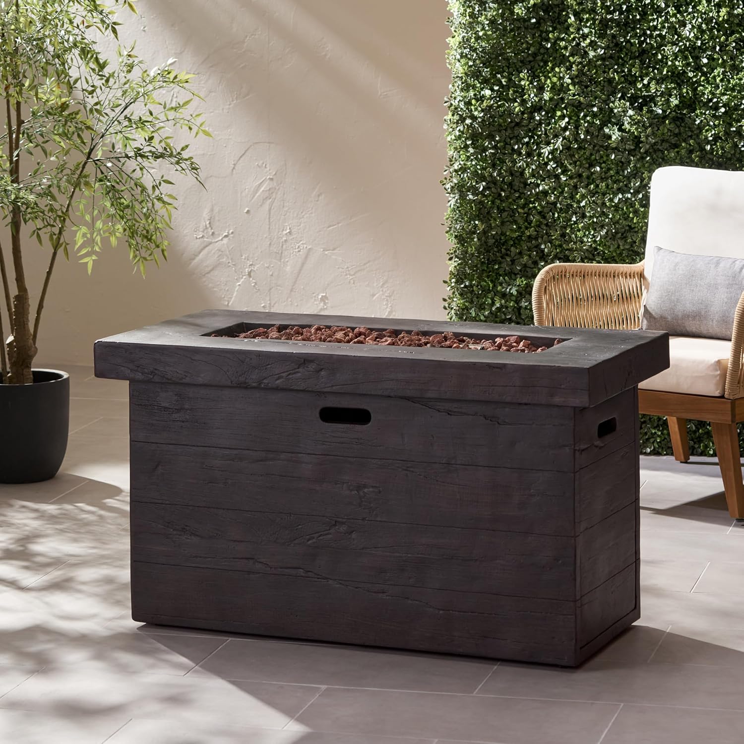 Custer 45'Rectangular FIRE Pit 50,000 BTU